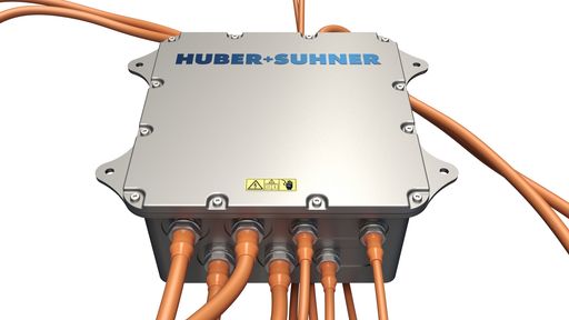 High voltage power distribution - HUBER+SUHNER