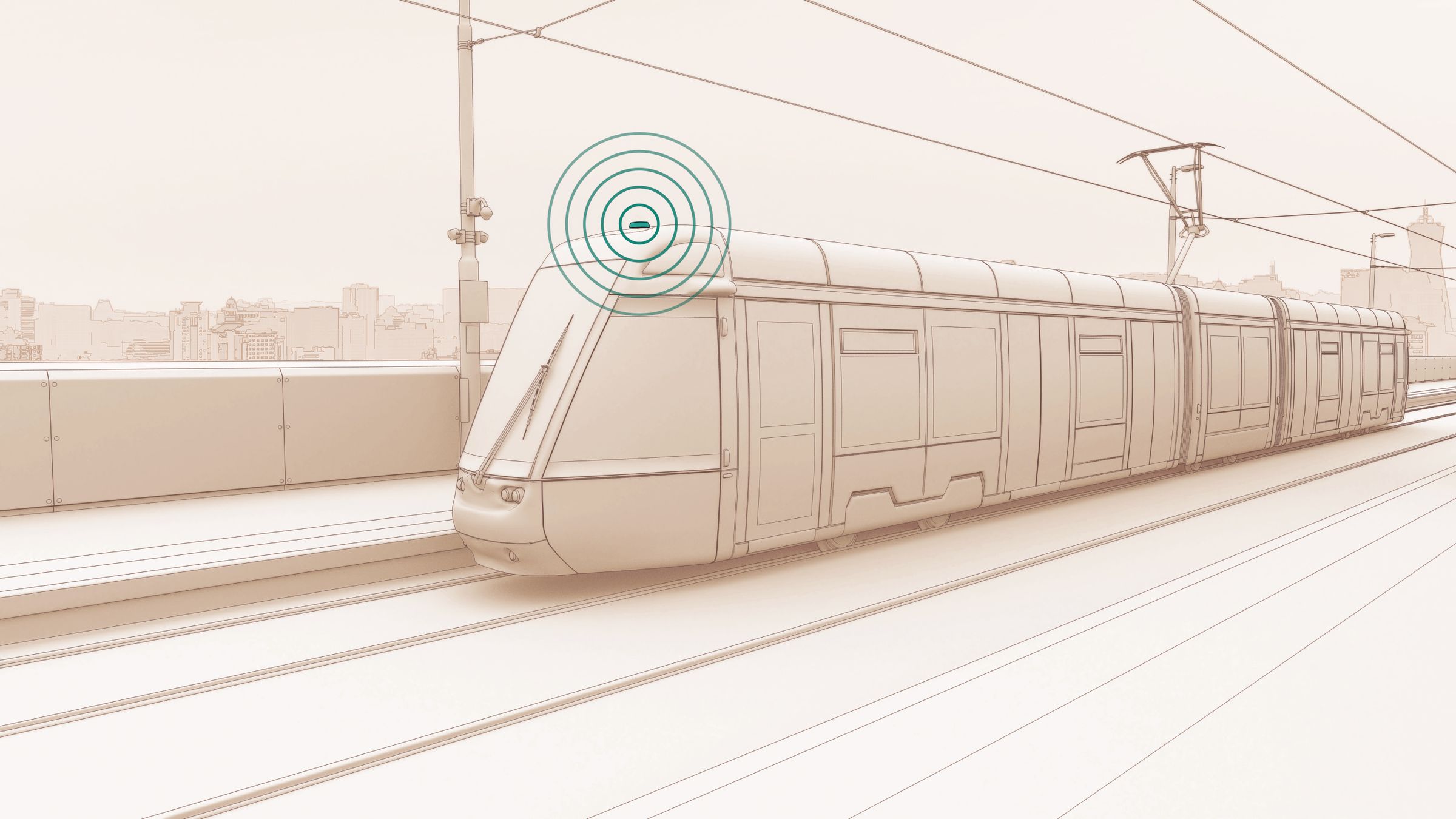 Supporting the increased bandwidth demands of light rail with new antenna range from HUBER+SUHNER 