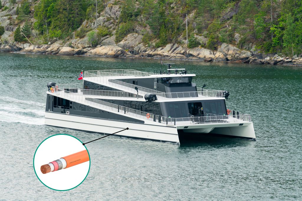 DNV approved for RADOX® HV cables in marine applications
